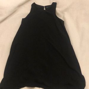 plain black maxi dress